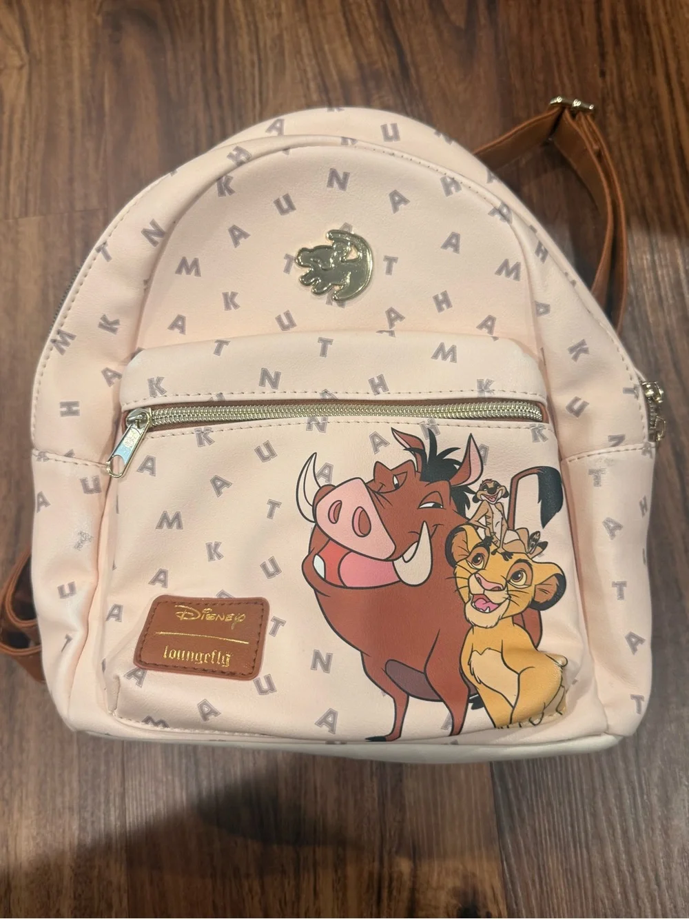 Loungefly Disney The Lion King Mini Backpack Hakuna Matata Simba Timon Pumbaa